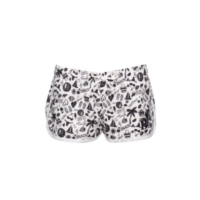 2BEKINI 7641-6 Shorts da mare stampa fantasia Beach