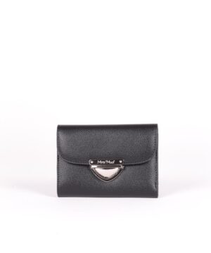 MIMÌ MUÀ Firenze M9-Z199708 Portafoglio nero chiusura metallica