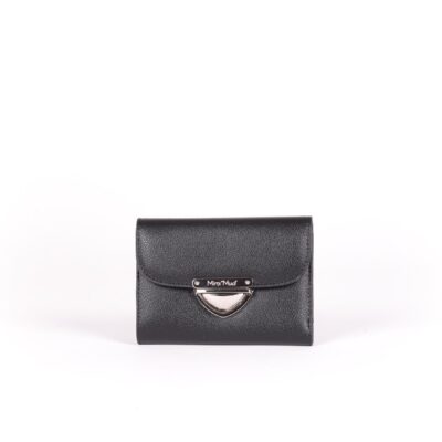 MIMÌ MUÀ Firenze M9-Z199708 Portafoglio nero chiusura metallica
