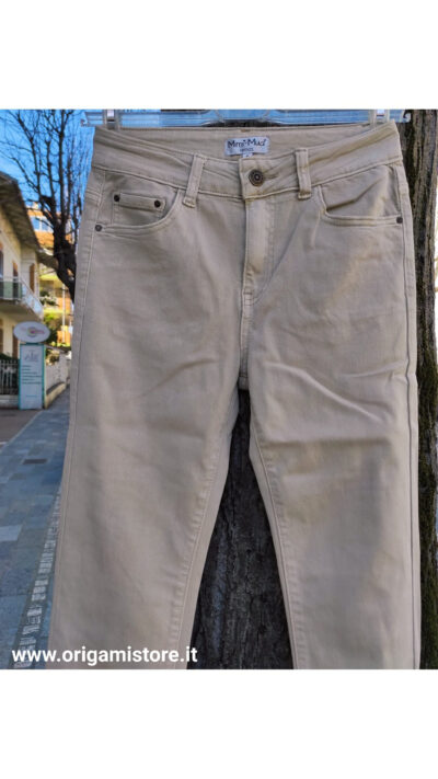 MIMÌ MUÀ Firenze JRAC-2284 Jeans push-up beige
