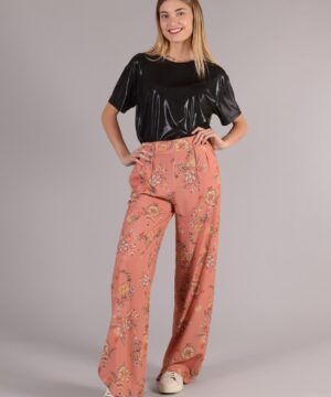 MIMÌ MUÀ Firenze ARAC-2276 Pantalone palazzo fantasia cachemire