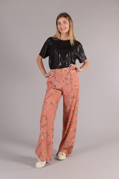 MIMÌ MUÀ Firenze ARAC-2276 Pantalone palazzo fantasia cachemire