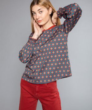 MIMÌ MUÀ Firenze ARAD-1323 Blusa fantasia marocco