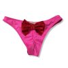 2BEKINI 7564-42 Costume a brasiliana ribbon pink