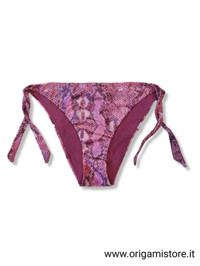 LIU JO VA1057J6185 Slip mare fiocchi rosa fantasia pitonata