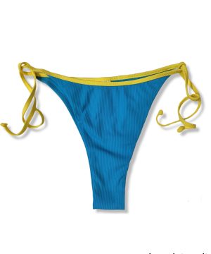 2BEKINI 2S22538-47 Costume a brasiliana lacci celeste