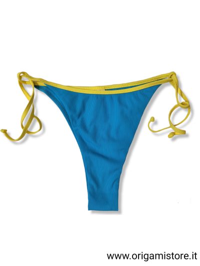 2BEKINI 2S22538-47 Costume a brasiliana lacci celeste