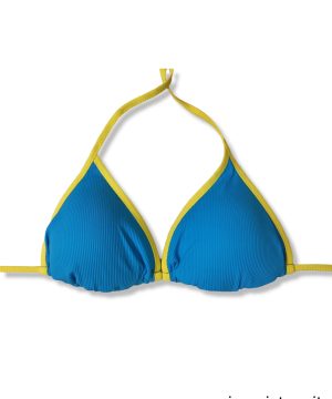 2BEKINI 2S22216-47 Costume a triangolo bicolore celeste
