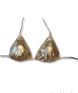 2BEKINI 2S22201-05 Costume a triangolo oro profili argento