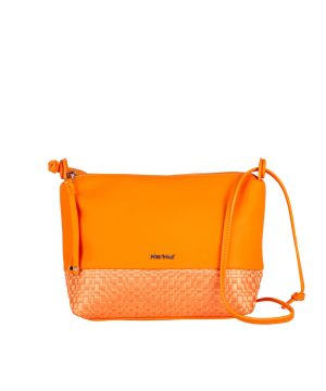 MIMÌ MUÀ Firenze M8-Y199631 Borsa tracolla arancio fascia raso