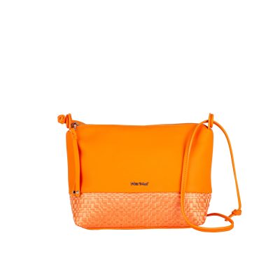 MIMÌ MUÀ Firenze M8-Y199631 Borsa tracolla arancio fascia raso
