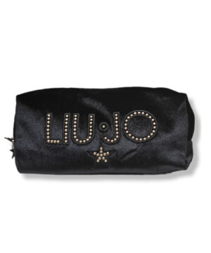 LIU JO 5F2132A0300 Beauty nero scamosciato logo strass