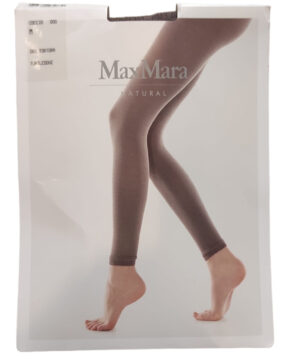 Collant Max Mara a leggings in caldo cotone colore tortora
