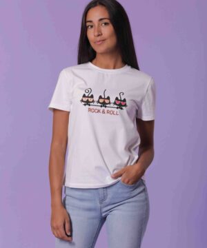 MIMÌ MUÀ Firenze SFAG-1528 T-shirt bianco 