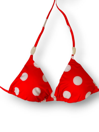 2BEKINI 2S23208-19 Costume a triangolo fantasia pois