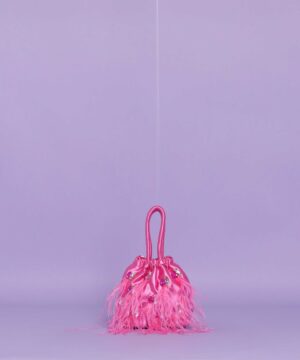 Borsa sacchetto raso sales
