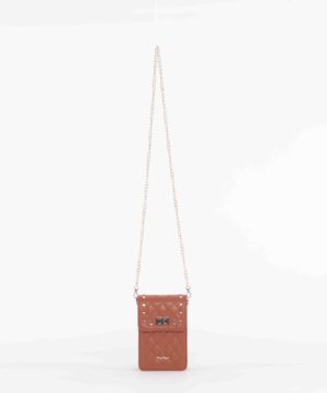 MIMÌ MUÀ Firenze M9-Z200703 Tracolla mini cuoio trapuntata con borchie