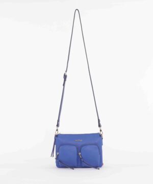 MIMÌ MUÀ Firenze M8-Y200631 Borsa tracolla bluette con tasche