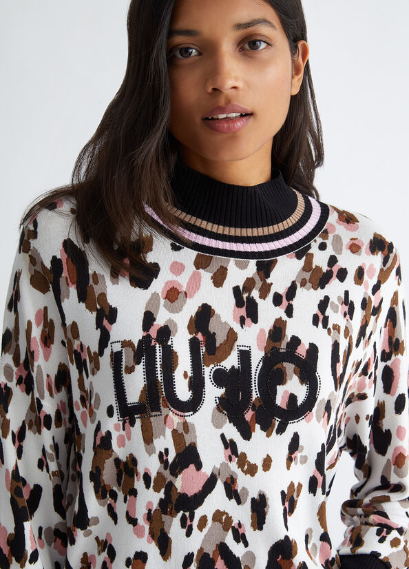 Maglia animalier liu jo on sale