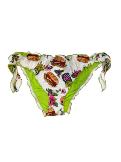 2BEKINI 7451-13 Costume a slip fiocchi fantasia food