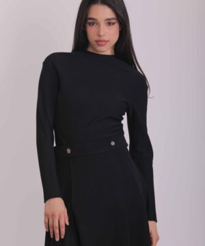 MIMÌ MUÀ Firenze ESAH-1554 Blusa nero in polyviscosa