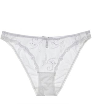 LUNA SPLENDIDA 2959 Slip celebration bianco con pizzo