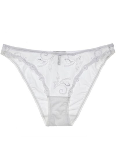 LUNA SPLENDIDA 2959 Slip celebration bianco con pizzo