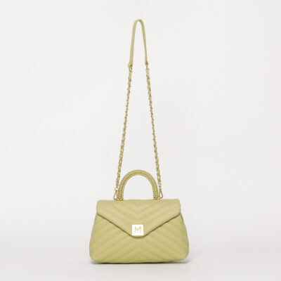 MIMÌ MUÀ Firenze M8-H200766 Borsa a mano grande verde