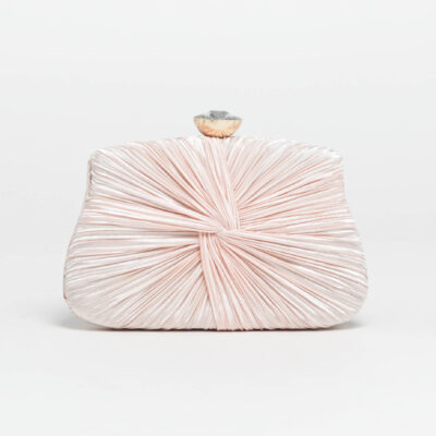 MIMÌ MUÀ Firenze M8-M200886 Borsa clutch cipria con nodo