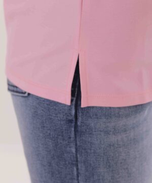 MIMÌ MUÀ Firenze SFAI-1689 T-shirt lilla scollo a v