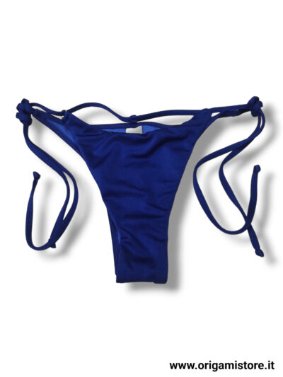 2BEKINI 2S24564 Costume a brasiliana lacci blu