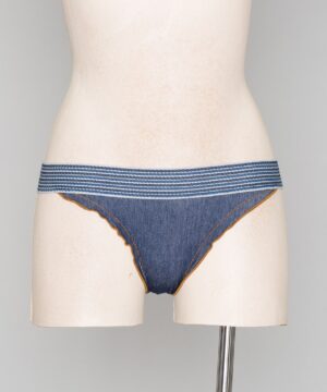 TWINSET BS7D77 Tanga da bagno chambray blu