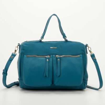 MIMÌ MUÀ Firenze M8-Y200950 Borsa a mano ottanio con tasche
