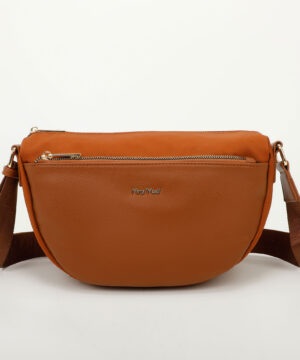 MIMÌ MUÀ Firenze M8-Y200955 Tracolla in nylon cuoio dettaglio similpelle