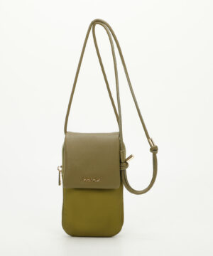MIMÌ MUÀ Firenze M8-Y200956 Borsa a tracolla verde in nylon