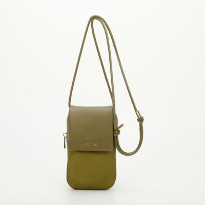 MIMÌ MUÀ Firenze M8-Y200956 Borsa a tracolla verde in nylon