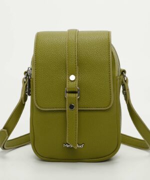 MIMÌ MUÀ Firenze M8-Y200957 Tracolla portacellulare verde olio