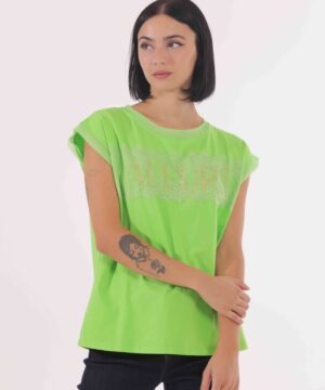 MIMÌ MUÀ Firenze SFAI-1696 T-shirt verde 