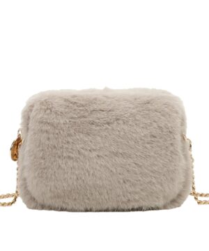 MIMÌ MUÀ Firenze M8-H200984 Borsa a tracolla grigio ecofur