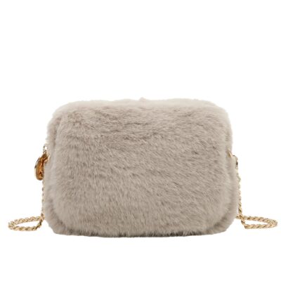 MIMÌ MUÀ Firenze M8-H200984 Borsa a tracolla grigio ecofur