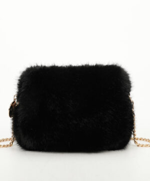 MIMÌ MUÀ Firenze M8-H200984 Borsa a tracolla nero ecofur