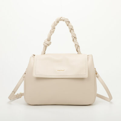 MIMÌ MUÀ Firenze M8-Y201037 Borsa panna manico a intreccio