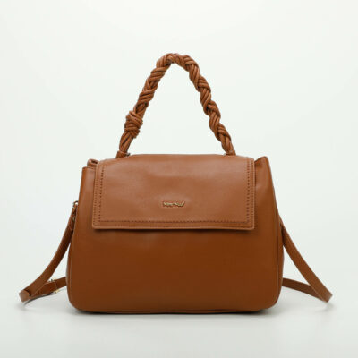 MIMÌ MUÀ Firenze M8-Y201037 Borsa cuoio manico a intreccio