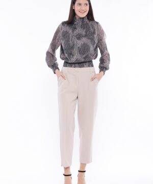 MIMÌ MUÀ Firenze MRAL-2718 Pantalone sigaretta panna