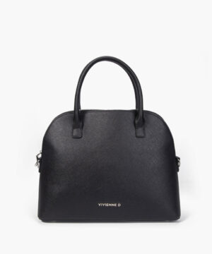 VIVIENNE D V083 Borsa a mano saffiano nero
