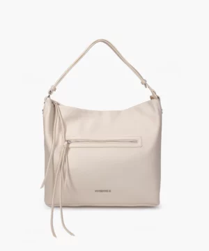 VIVIENNE D V093 Borsa a spalla grande beige