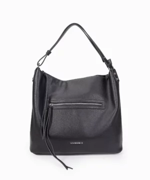 VIVIENNE D V093 Borsa a spalla grande nero