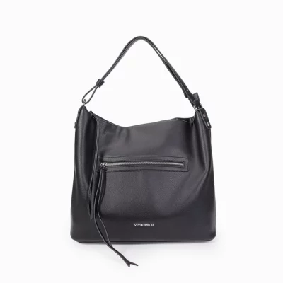 VIVIENNE D V093 Borsa a spalla grande nero