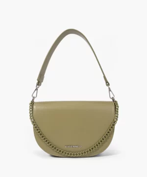 VIVIENNE D V109 Borsa a tracolla verde con catena