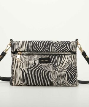 MIMÌ MUÀ Firenze M8-Y201042 Borsa a busta fantasia zebra